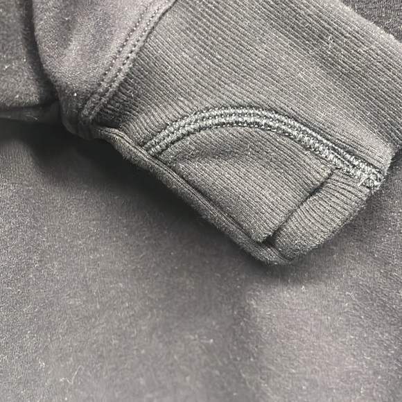 Athleta Girl Retroactive Half Zip sz XXL/16 black - Picture 9 of 9